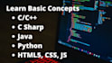 tech you basic c cpp c sharp html css programming
