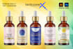 design cbd oil label, hemp label, dropper, serum label, and bottle label