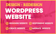 design, redesign, or revamp your wordpress website design