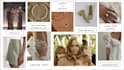 create aesthetic mood board with colors
