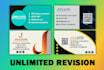 design outstanding business card print ready