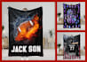 design unique and high quality fleece blankets