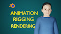 rig  animate and render your 3d character in blender