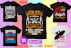 do trendy random unique bulk t shirts design