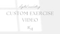 create custom yoga or fitness exercise videos