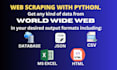 do web scraping, data scraping, python web scraping, web scraper