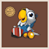 provide good cartoon animal illustration