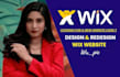 do wix website design and fix wix website