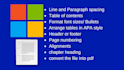 format, edit, design and convert microsoft word document