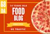 do a guest post on a US traffic food blog 59 da