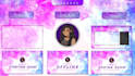 design cute twitch or kick stream overlays and panels