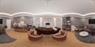 do stunning 360 interior rendering