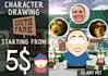 draw you as a south park character