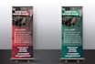 create roll up banner and billboard design