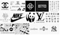 design black and white logo