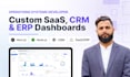 build your custom saas, crm, or erp dashboard using next js and node js