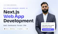 be your next js developer for saas web app development