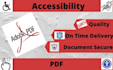 make your PDF accessible wcag aa and section 508 standard