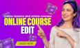 do video editing of online lessons and online courses