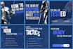 design pro social media posts, ads and canva templates