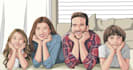 draw your family or group into cartoon portrait