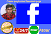 create professional facebook page