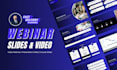 do online course presenation, webinar presentation, webinar video, lecture vsl