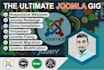 design develop and fix any joomla website