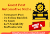provide guest post on automotive niche do follow link