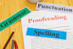 check your grammar, spellings and proofread any document