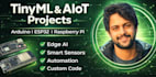 develop tinyml and aiot projects on arduino esp32 and raspberry pi