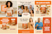 design ad for instagram, facebook and pinterest marketing static ads image