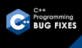 fix the bugs and errors in your c plus plus application code