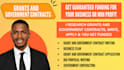 write government contract, bid proposal, grant writing, do grant applications