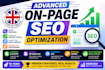do onpage SEO and technical optimization service