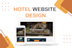design  hotel website with online room booking