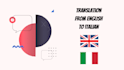 translate any documents from english to italian manually