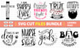give creative,typo, svg, cut files, pdf, png, bundle design
