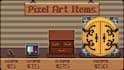 draw you any pixel art item or character sprite