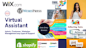 be your virtual assistant for all type of support for websites admin data entry
