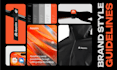 design a professional brand style guide and identity package for your startup