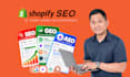 do shopify SEO, GEO, and aeo services
