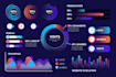 do infographic design, flowcharts, diagrams, and pie charts