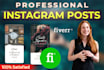 design instagram posts and stories