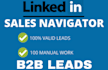 do lead generation by linkedin sales navigator
