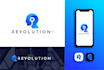 design a modern futuristic tech logo for startups and digital brands