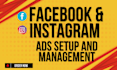 do facebook and instagram ads campaign and video ads to boost your business