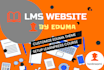 create a lms or education website by eduma theme