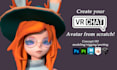 create your vrchat avatar from scratch