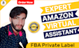 be your expert amazon fba virtual assistant